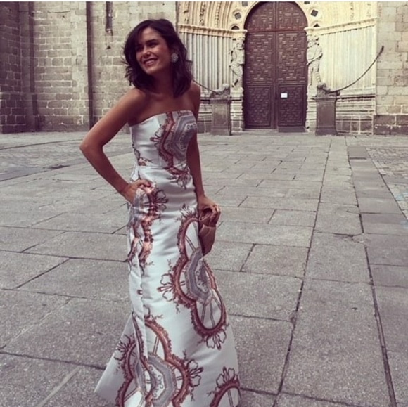 🍒NWT🍒 TED BAKER VERSAILLES GOWN - Picture 2 of 9